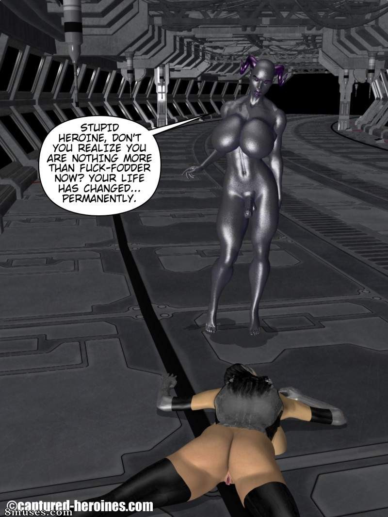 Captured-Heroines Comics - Flash de prata - Página 50