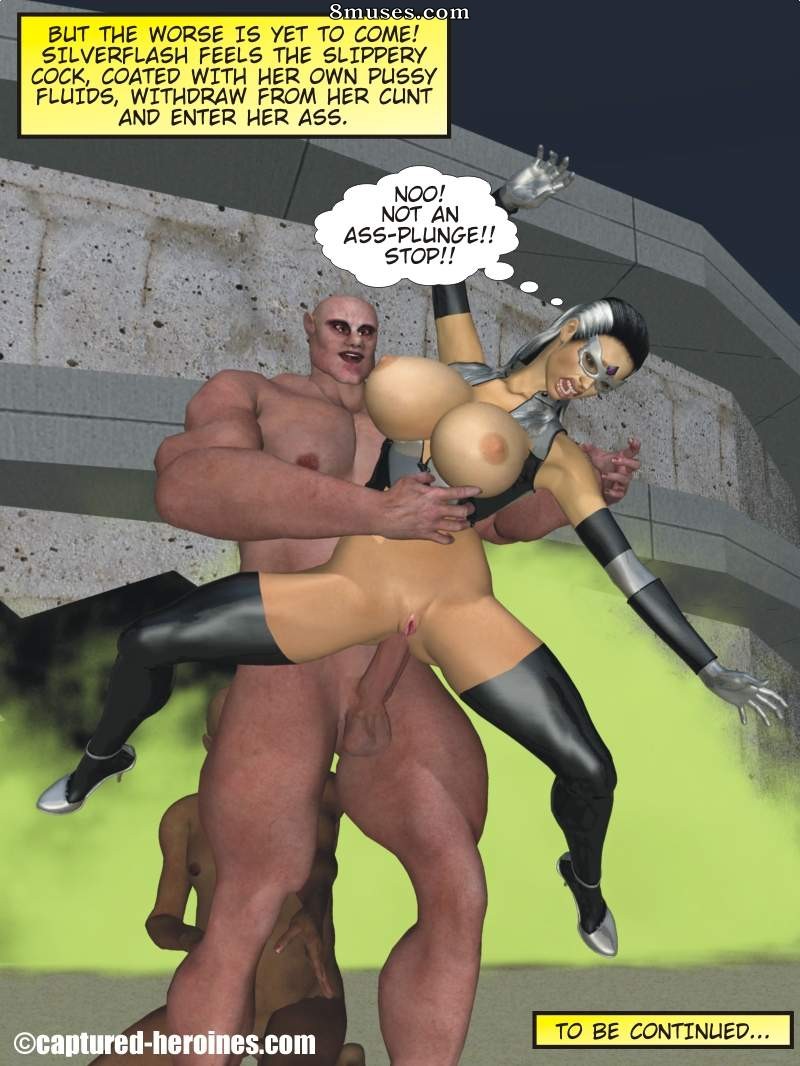 Captured-Heroines Comics - Destello de plata - Página 30
