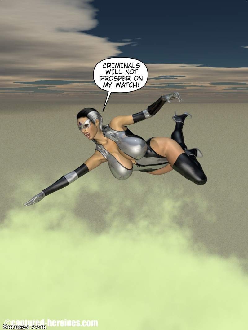 Captured-Heroines Comics - Destello de plata - Página 3