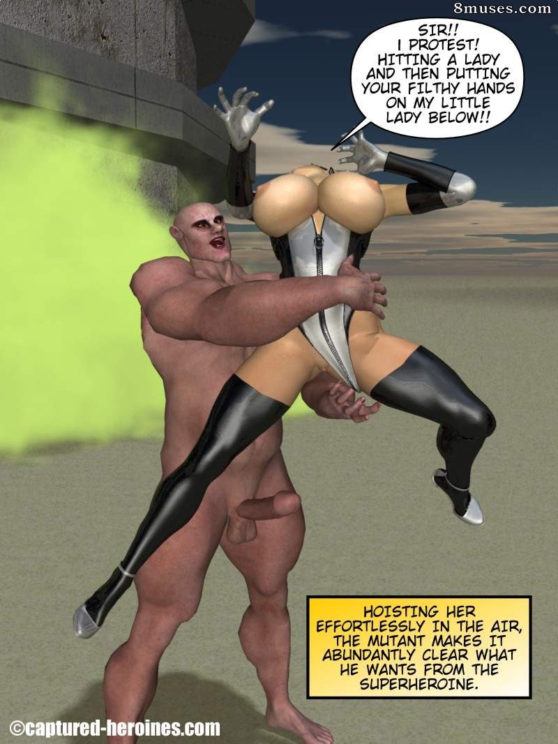 Captured-Heroines Comics - Destello de plata - Página 20