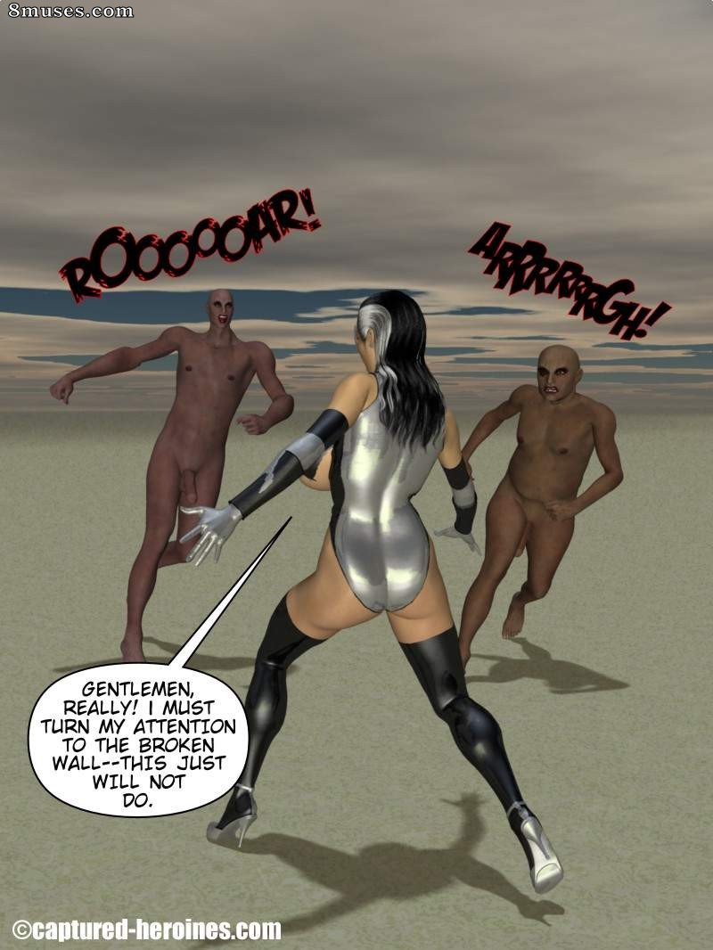 Captured-Heroines Comics - Flash de prata - Página 7
