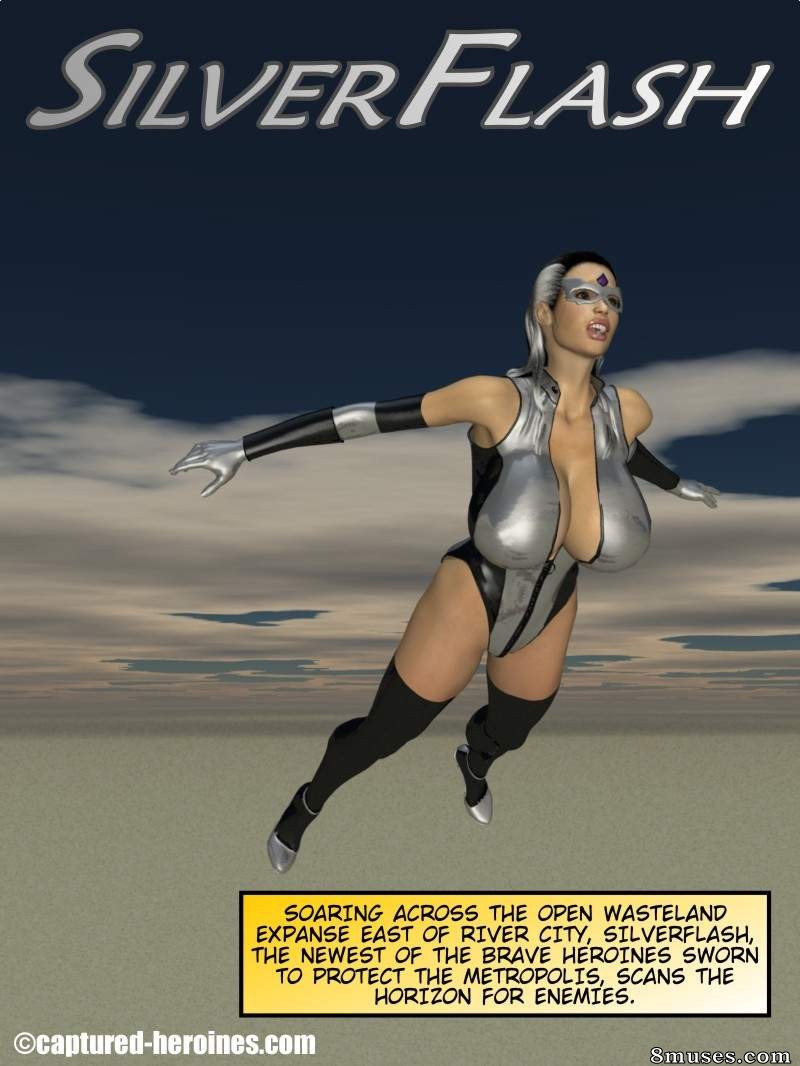 Captured-Heroines Comics - Destello de plata - Página 1