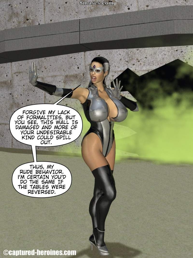 Captured-Heroines Comics - Destello de plata - Página 6