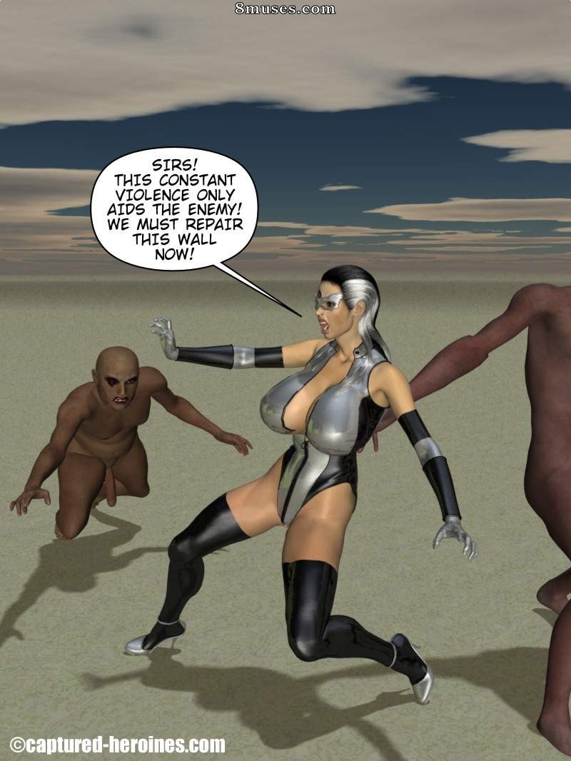 Captured-Heroines Comics - Destello de plata - Página 13