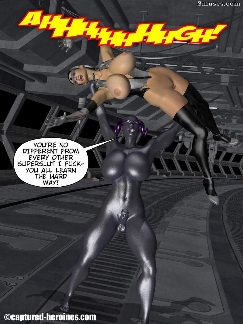 Captured-Heroines Comics - Flash de prata - Página 59