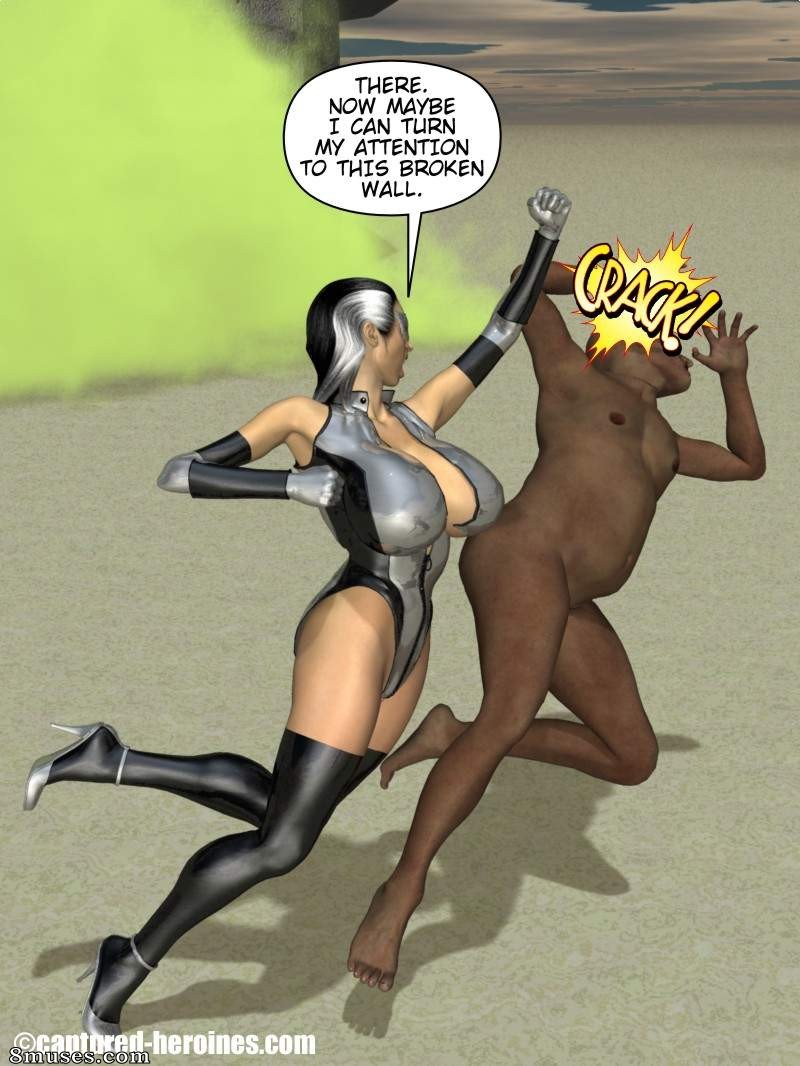Captured-Heroines Comics - Flash de prata - Página 9