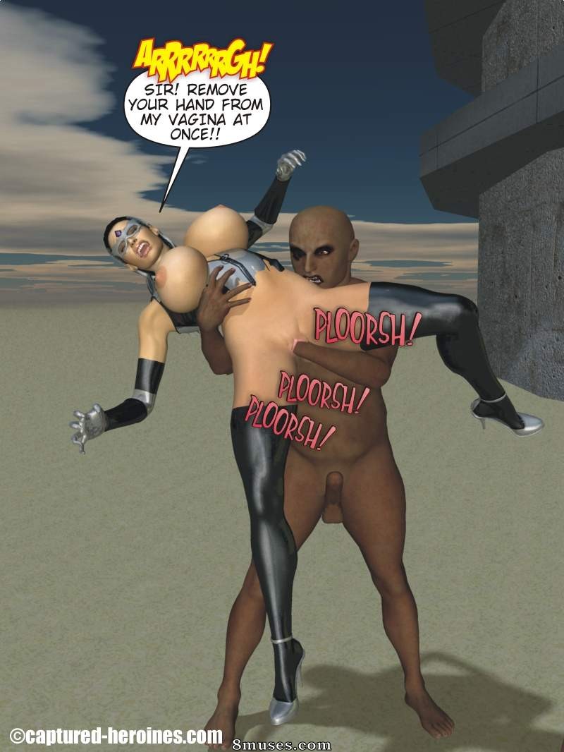 Captured-Heroines Comics - Destello de plata - Página 24