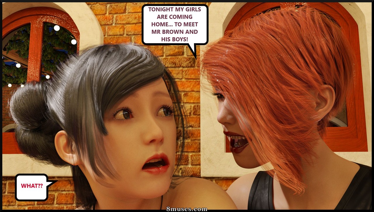 Alison Hale Comics - Os vizinhos ajudaram o sr. Brown a roubar minha esposa - Página 8