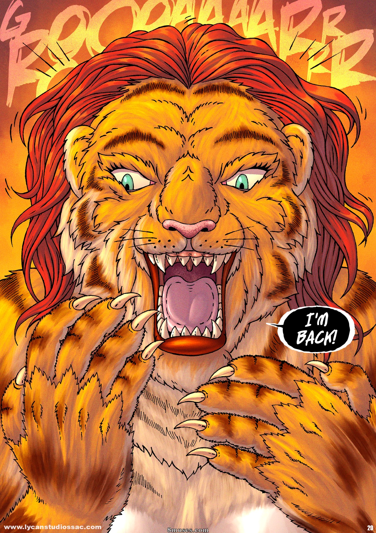 Locofuria Comics - 100 Ways to Become a Monster 23 - Andora Goddess of the Tigerians - Page 23