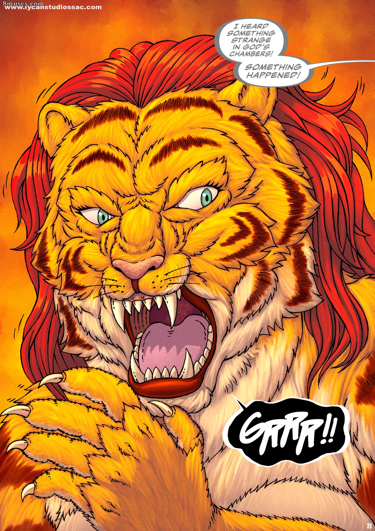 Locofuria Comics - 100 Ways to Become a Monster 23 - Andora Goddess of the Tigerians - Page 24