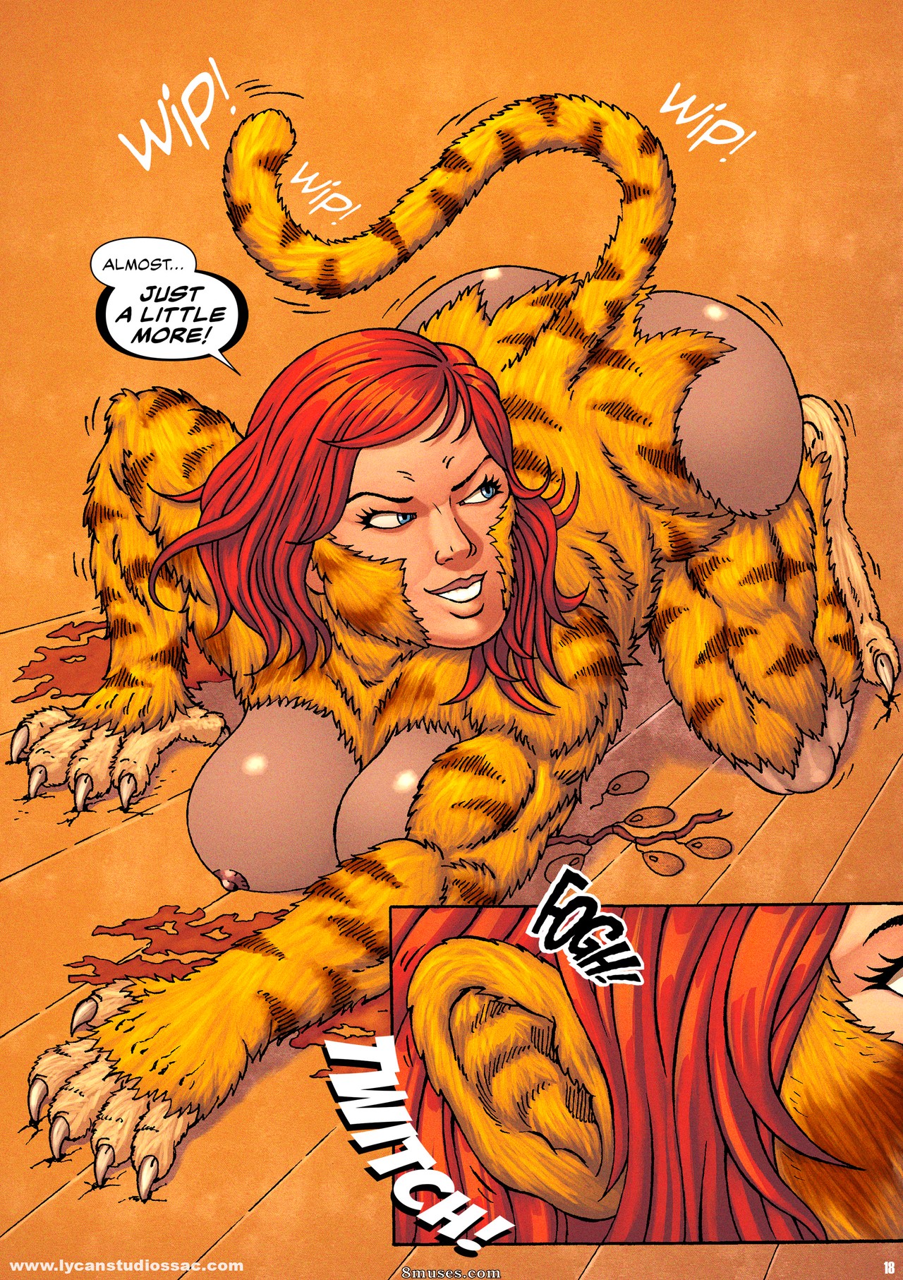 Locofuria Comics - 100 Ways to Become a Monster 23 - Andora Goddess of the Tigerians - Page 21