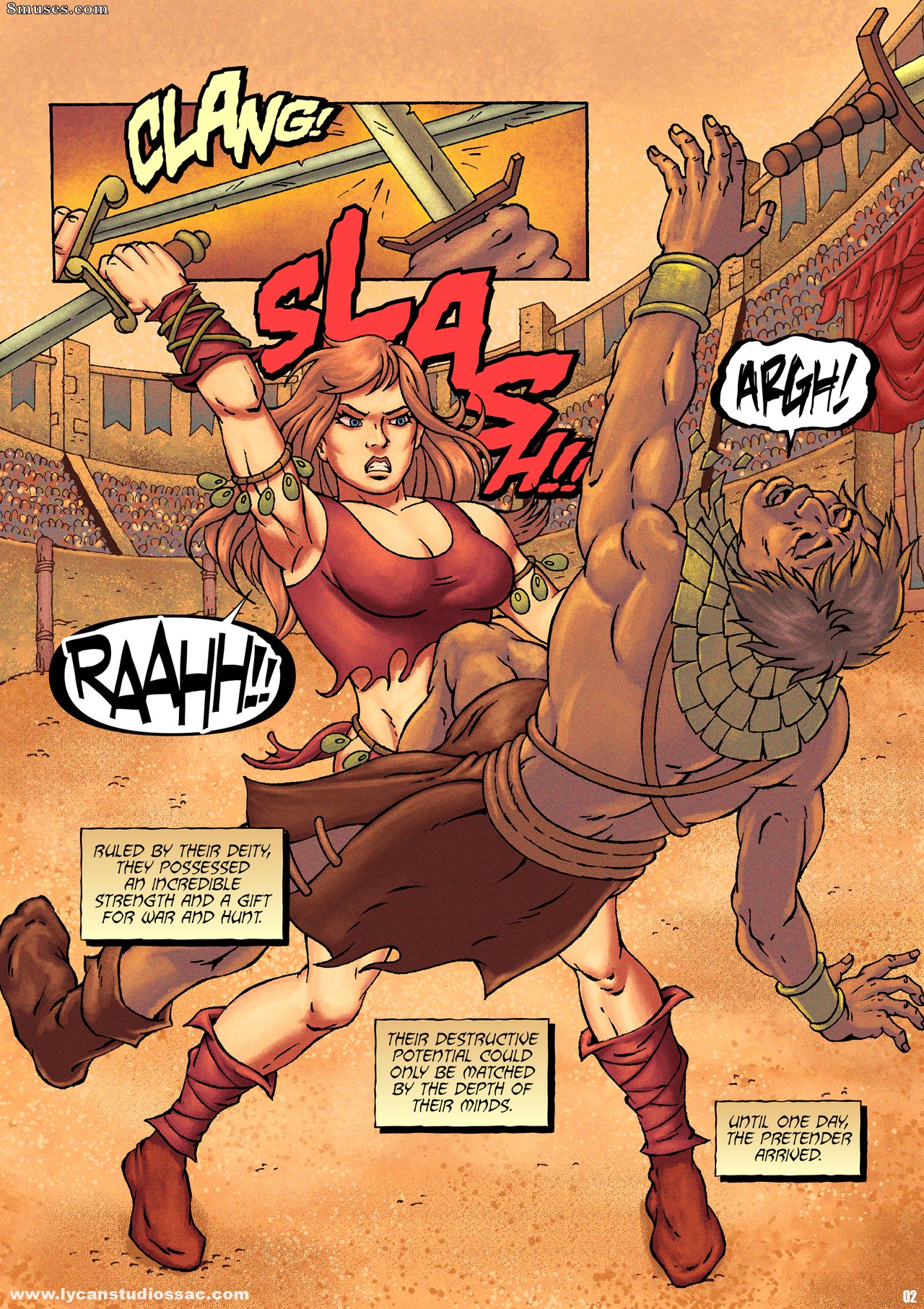 Locofuria Comics - 100 Ways to Become a Monster 23 - Andora Goddess of the Tigerians - Page 5