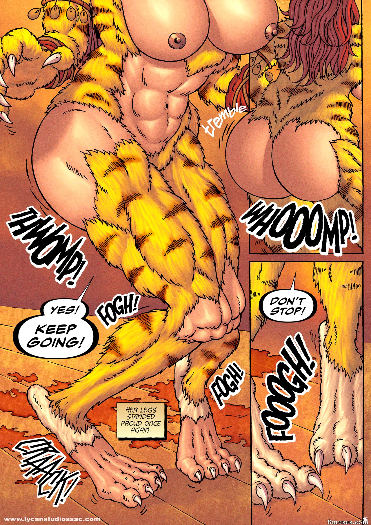 Locofuria Comics - 100 Ways to Become a Monster 23 - Andora Goddess of the Tigerians - Page 18