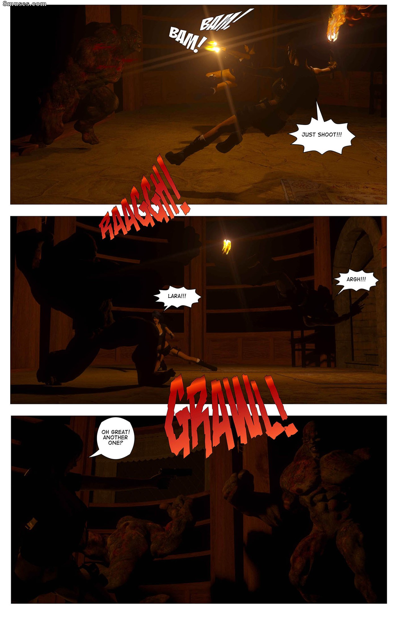 G9MP Comics - Crypt Raider - Curse of Caritagua - Page 14