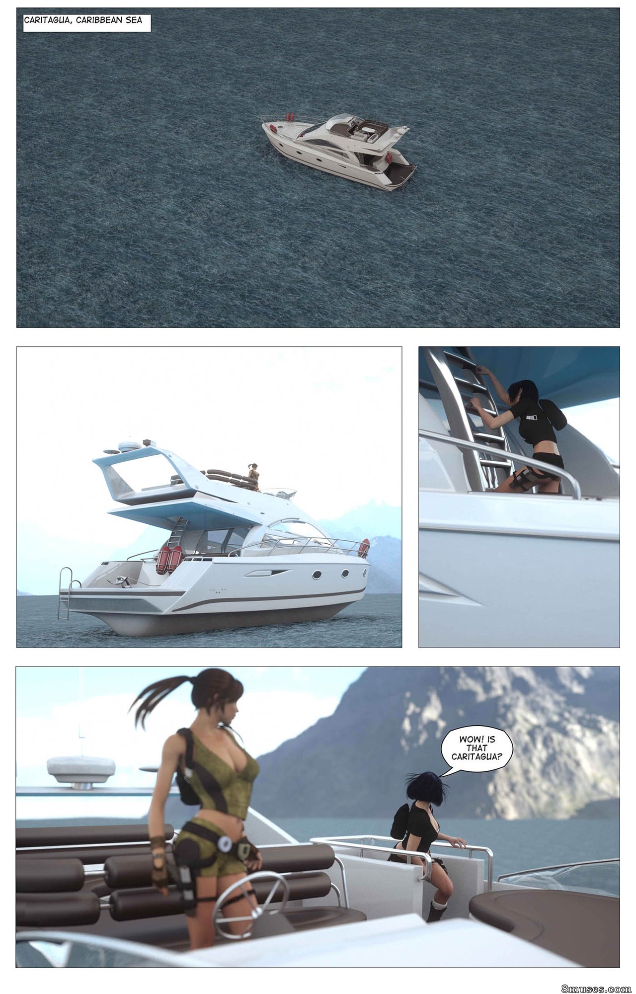 G9MP Comics - Saqueador de criptograma - Maldição de Caritagua - Página 9