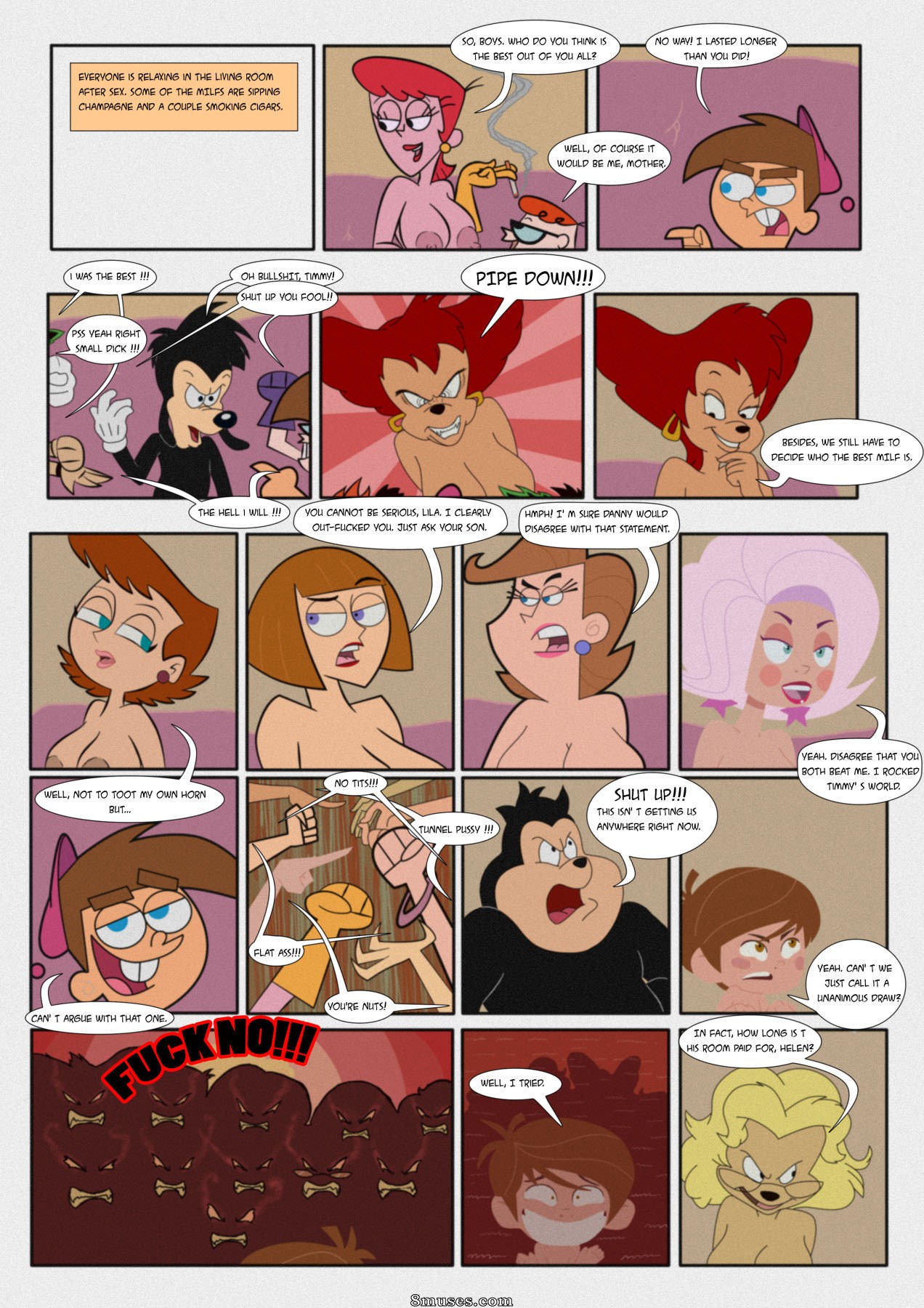 Goof Troop - The Maximum Orgy of MILFs - Page 24