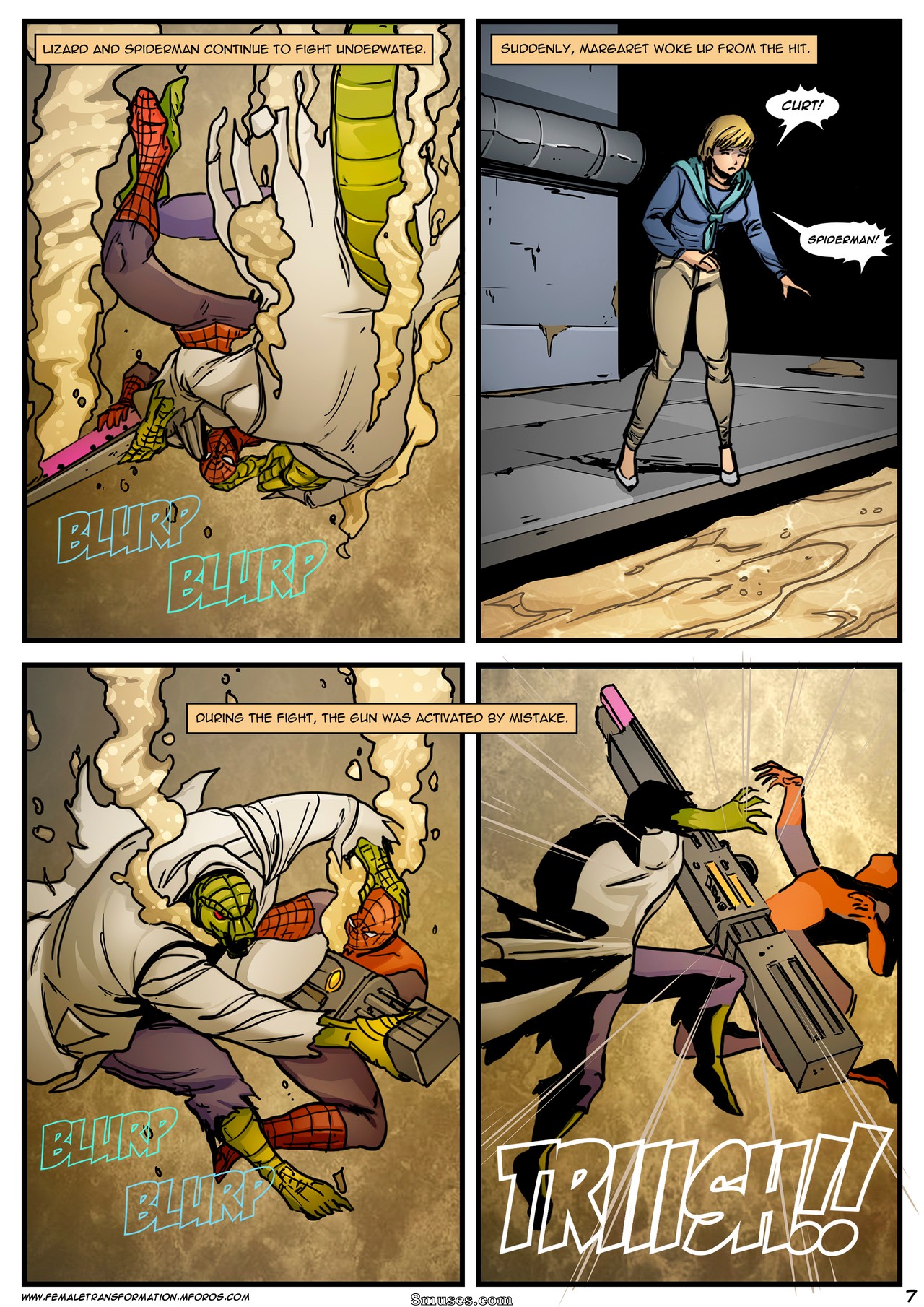 Locofuria Comics - शी लिज़ार्ड - पेज 10