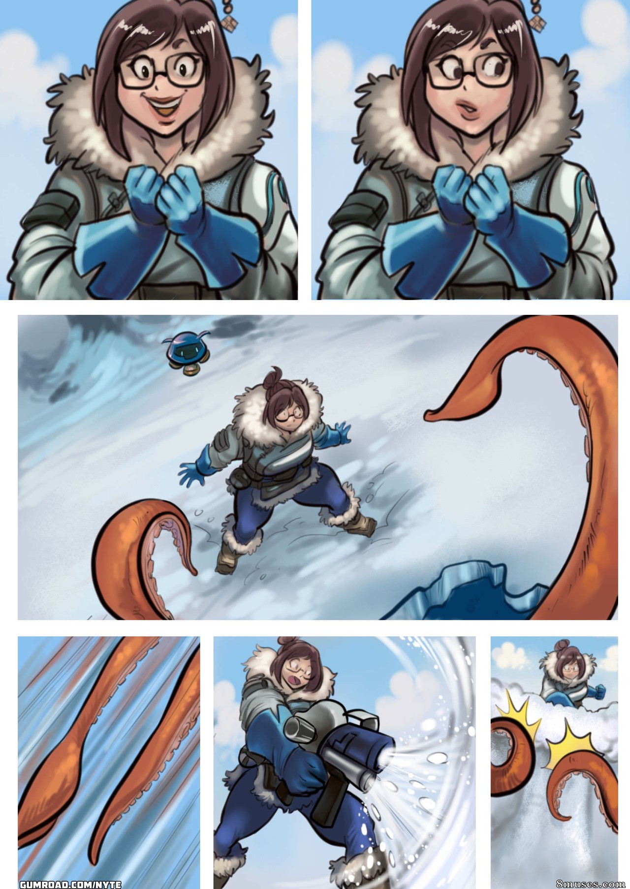 Nyte Vore Comics - Mei sumergida - Página 2