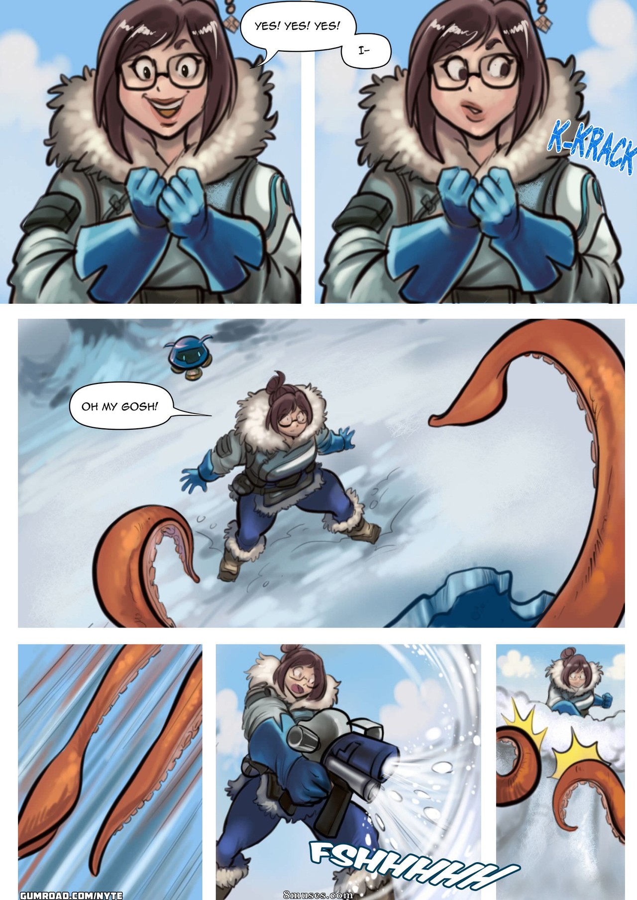 Page 8 | Nyte-Vore-Comics/Mei-Submerged | 8muses - Sex Comics