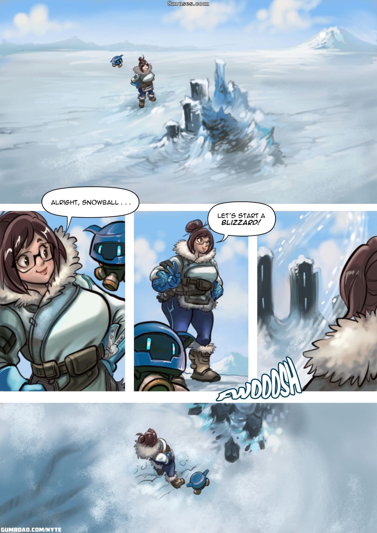 Nyte Vore Comics - Mei submersa - Página 7