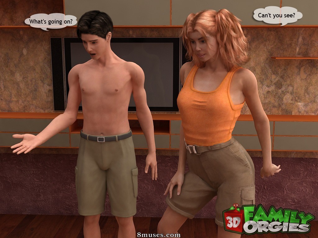 3DFamilyOrgies.com Comics - Parents train children in pleasures of sex - Page 9