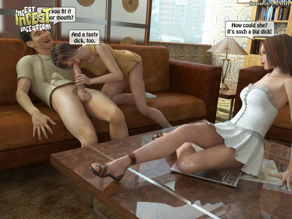 IncestIncestIncest.com Comics - Papá castiga mal a sus hijas - Página 17