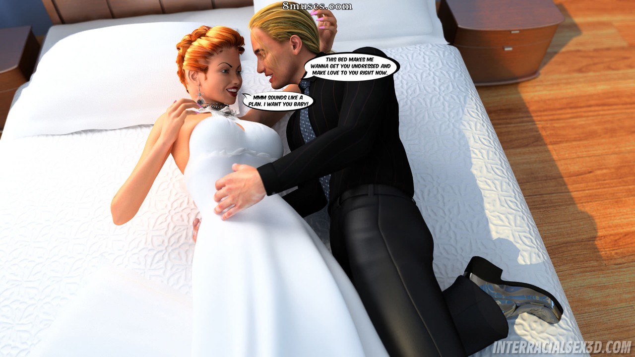 InterracialSex3D.com Comics - Lune de miel à Hawaï : gang bang cuckold - Page 6