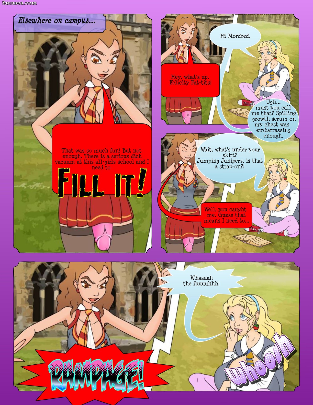 Meet N Fuck - Mordred and the Phantom Buttfucker - Page 9