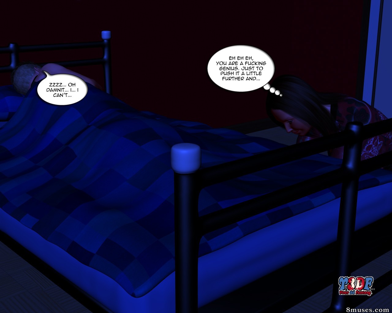 Y3DF - Your3DFantasy.com Comics - Não consigo dormir - Página 48