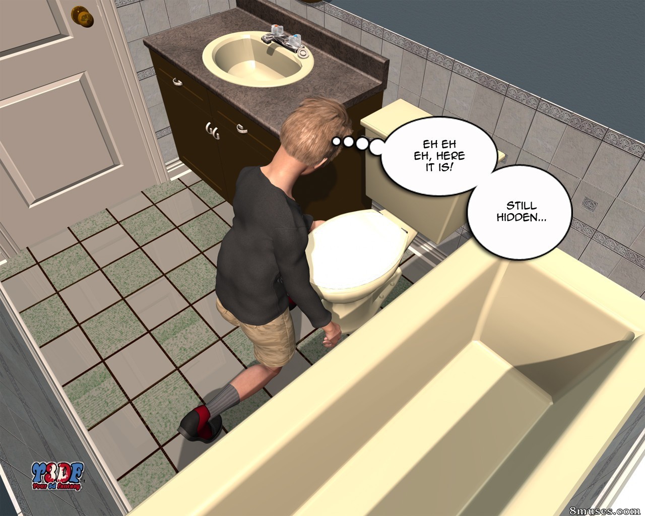 Y3DF - Your3DFantasy.com Comics - Cant Sleep - Page 14