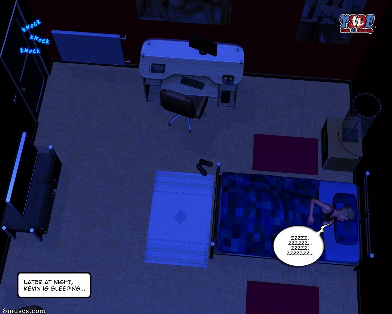 Y3DF - Your3DFantasy.com Comics - Pas capable de dormir - Page 41