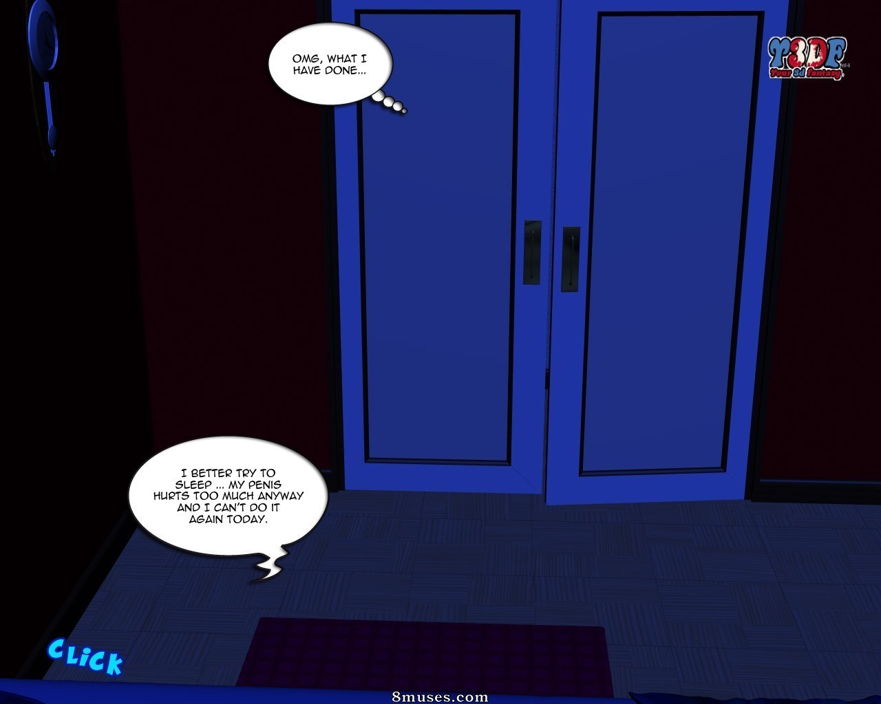 Y3DF - Your3DFantasy.com Comics - Cant Sleep - Page 59