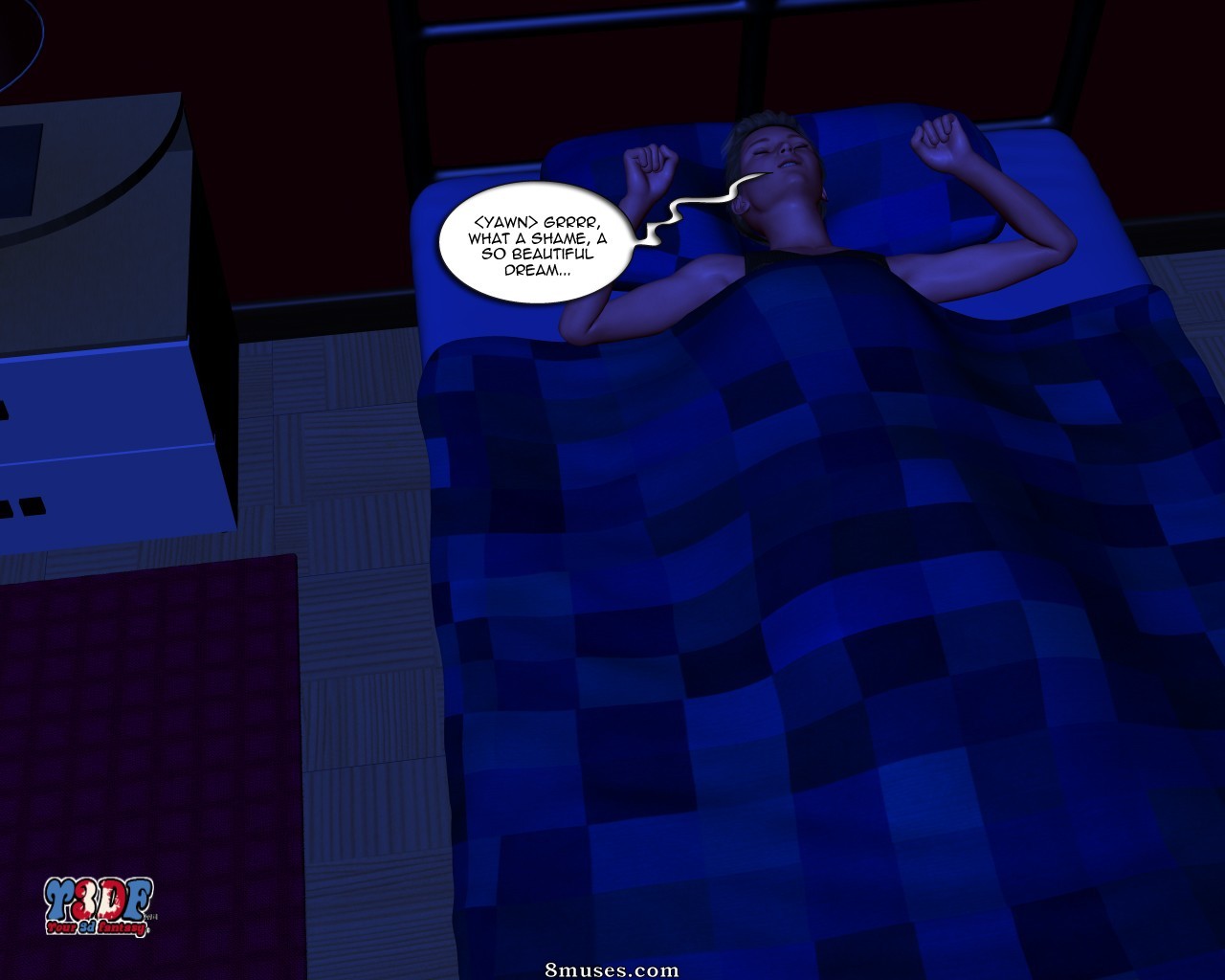Y3DF - Your3DFantasy.com Comics - Cant Sleep - Page 49