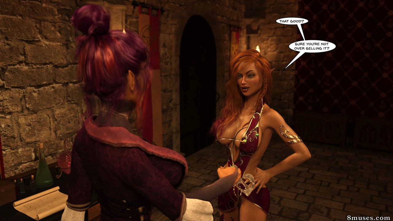Fairy Tales - Elven MILF - Issue 2 - The Seductress - Page 12