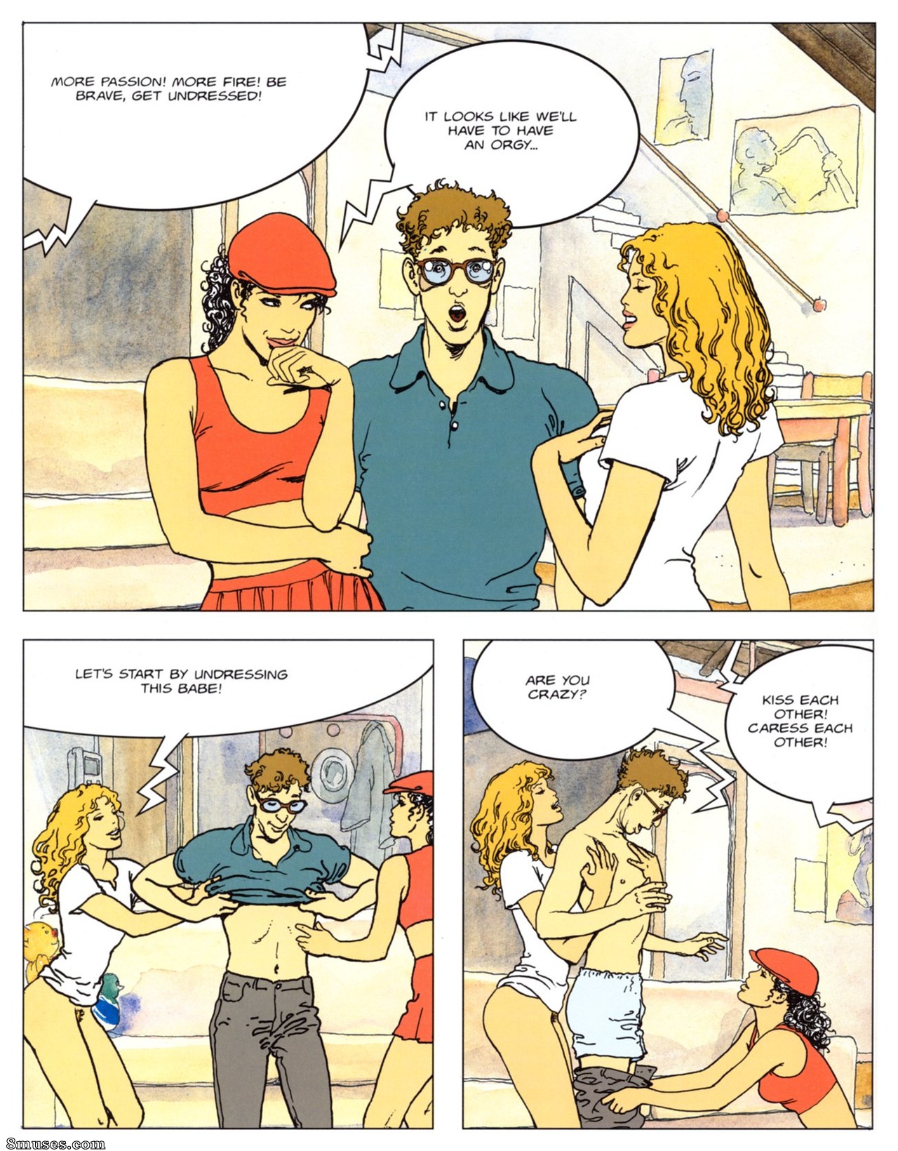 Milo Manara Comics - Kama Sutra - Página 18