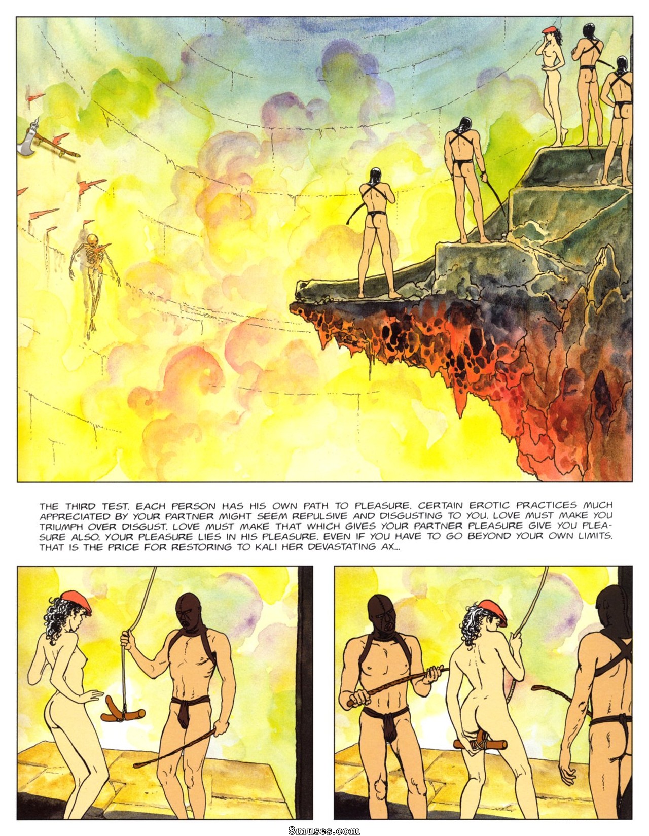 Milo Manara Comics - Kama Sutra - Page 58
