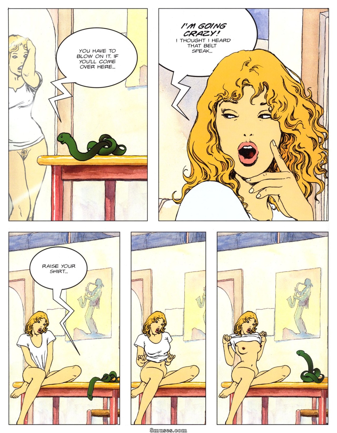 Milo Manara Comics - Kama Sutra - Page 12