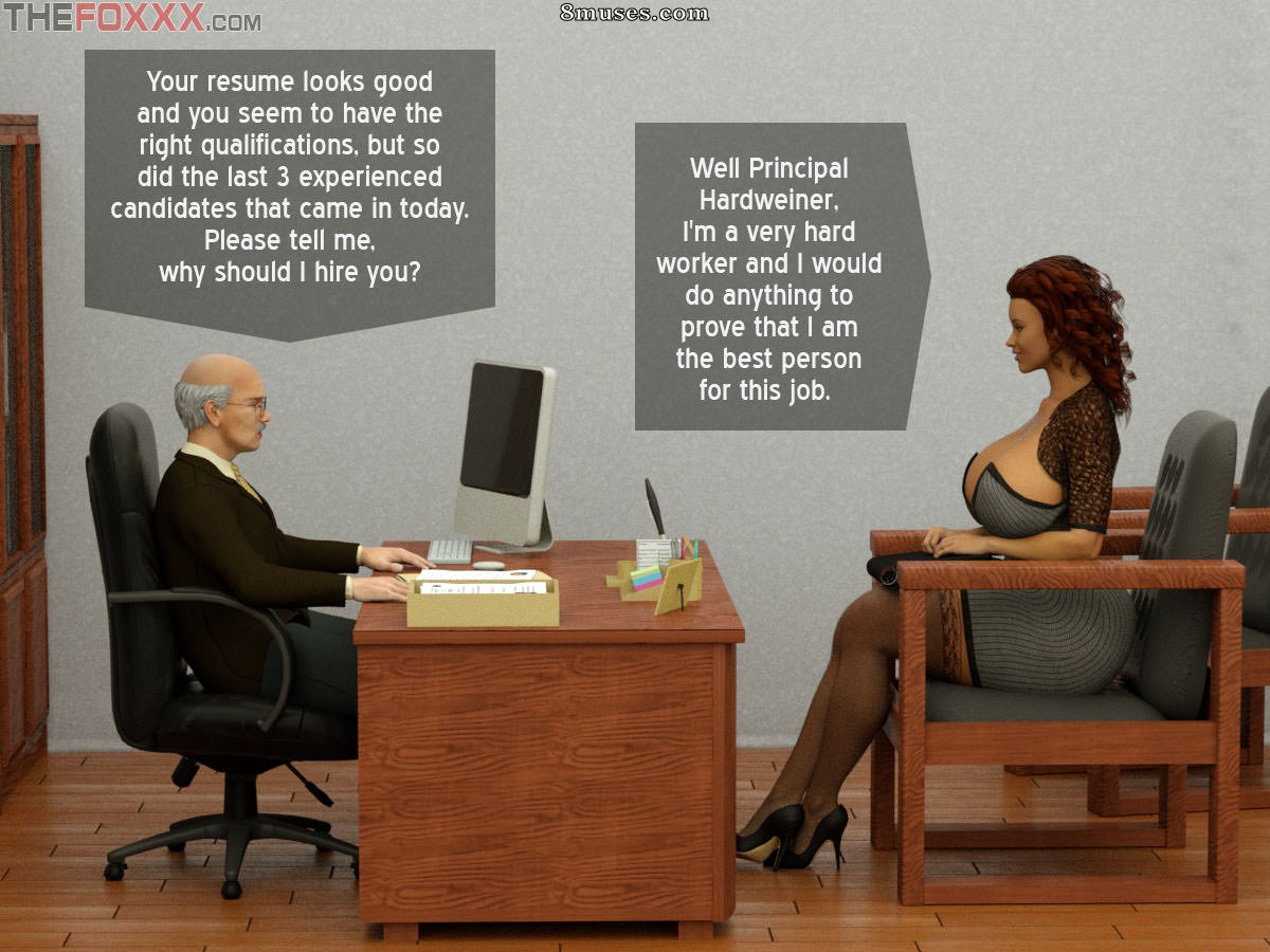 The Foxxx Comics - Azaleas Job Interview - Page 6