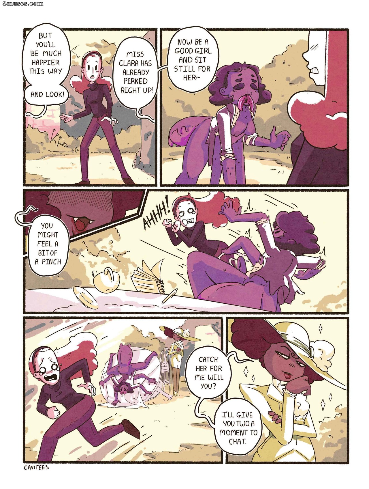Cavitees Comics - La red de la señora - Página 12