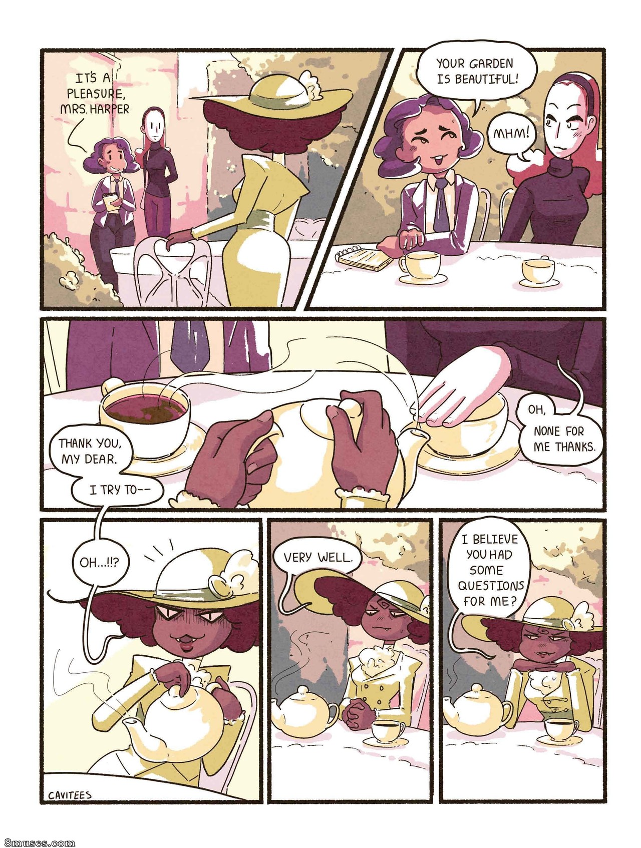 Cavitees Comics - La red de la señora - Página 6
