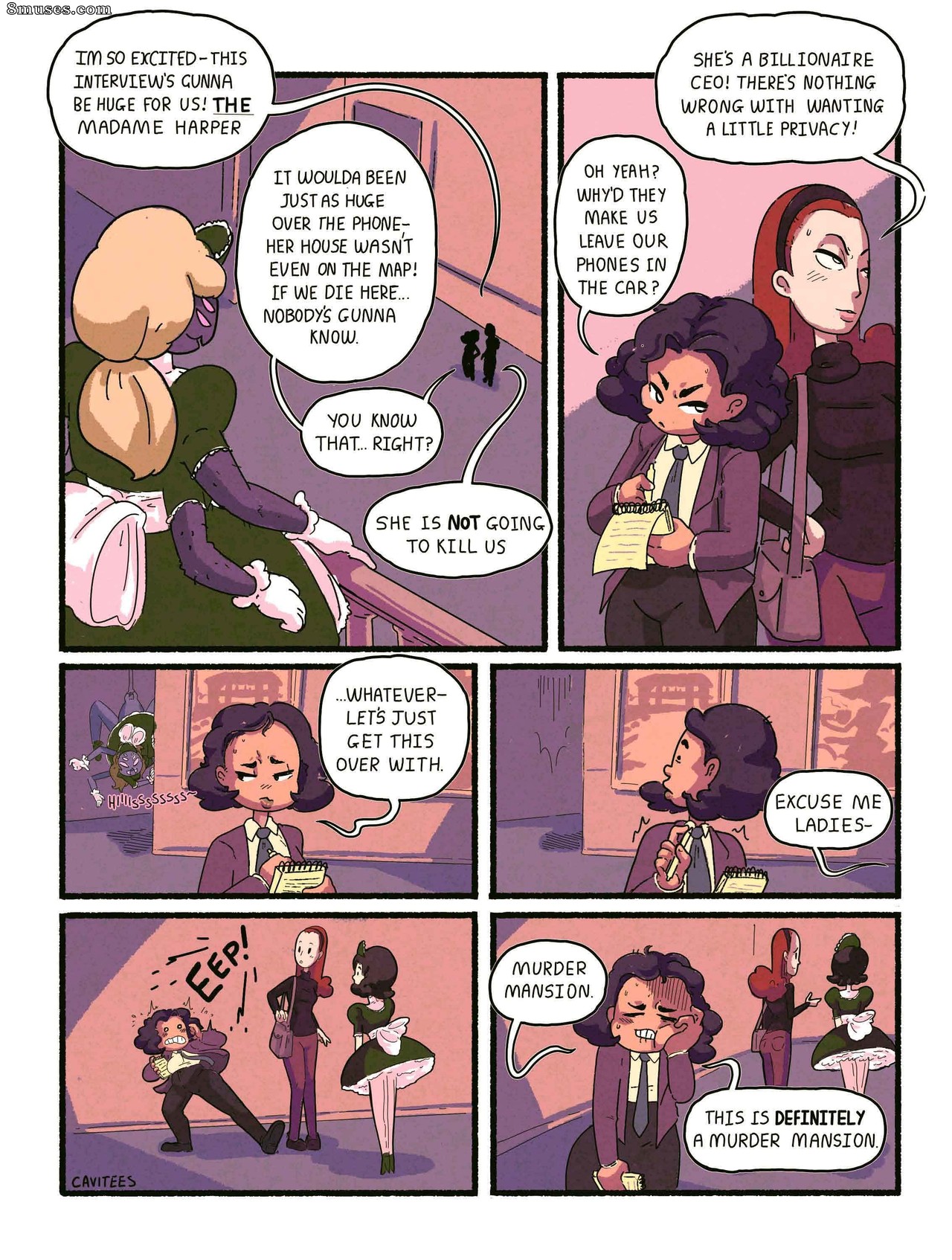 Cavitees Comics - La red de la señora - Página 4