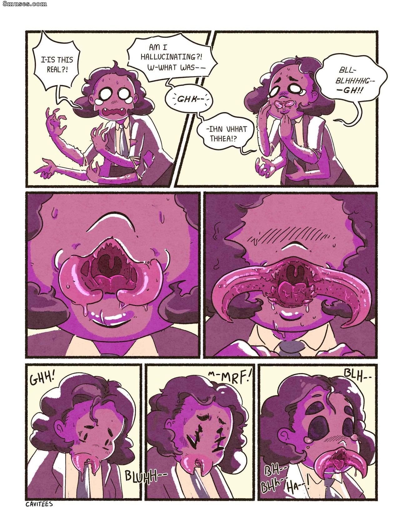 Cavitees Comics - La red de la señora - Página 9