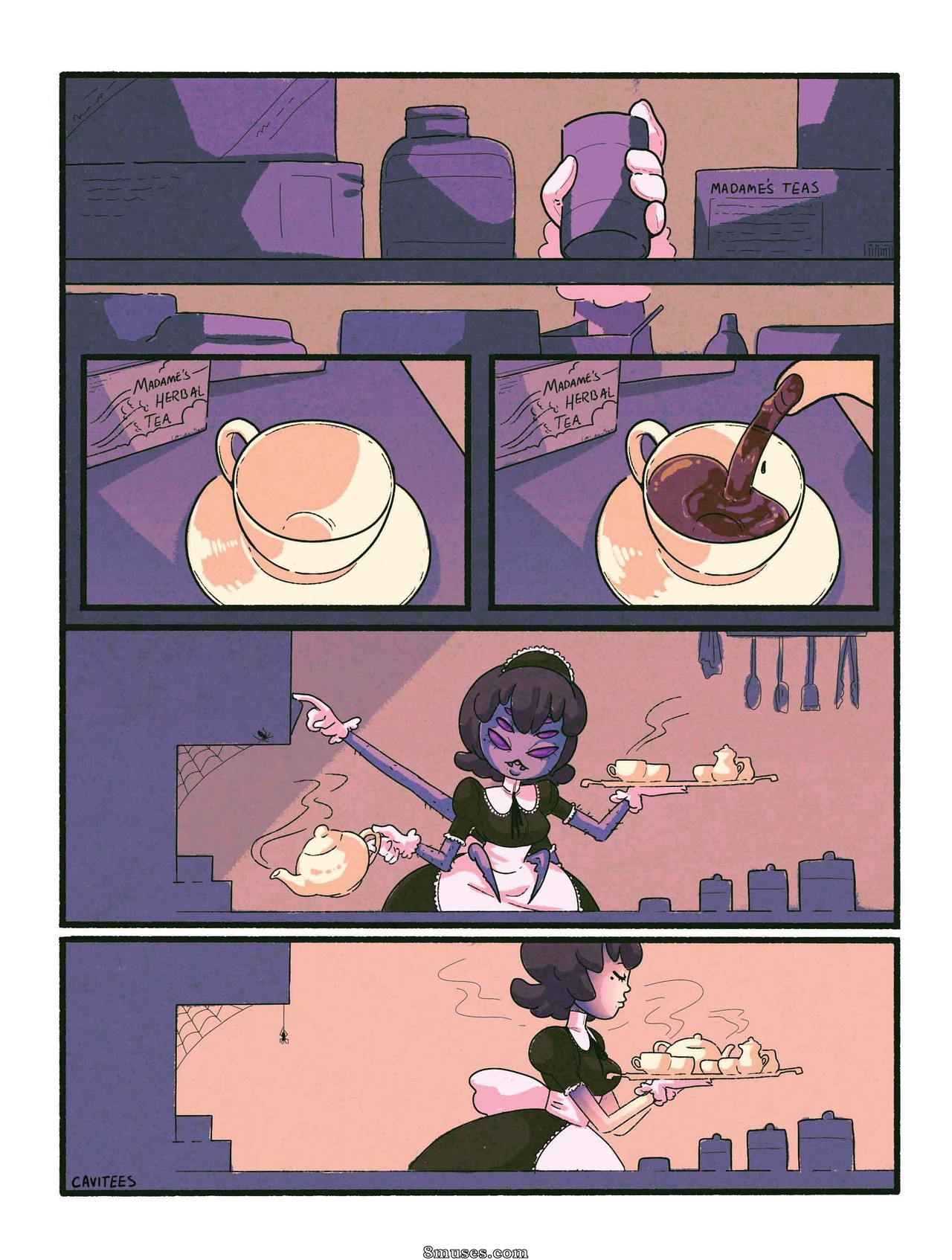 Cavitees Comics - Teia da Senhora - Página 2
