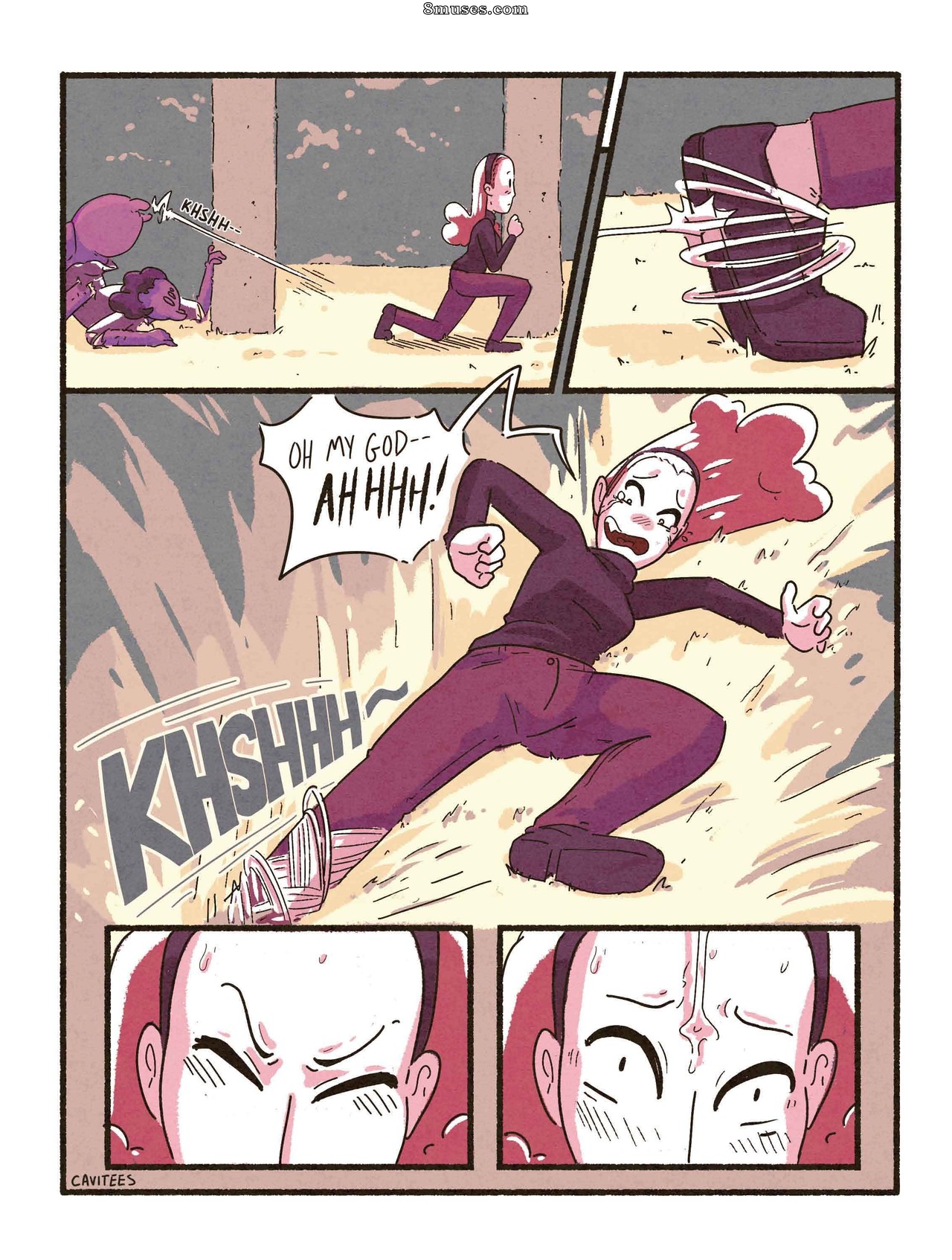 Cavitees Comics - La red de la señora - Página 14