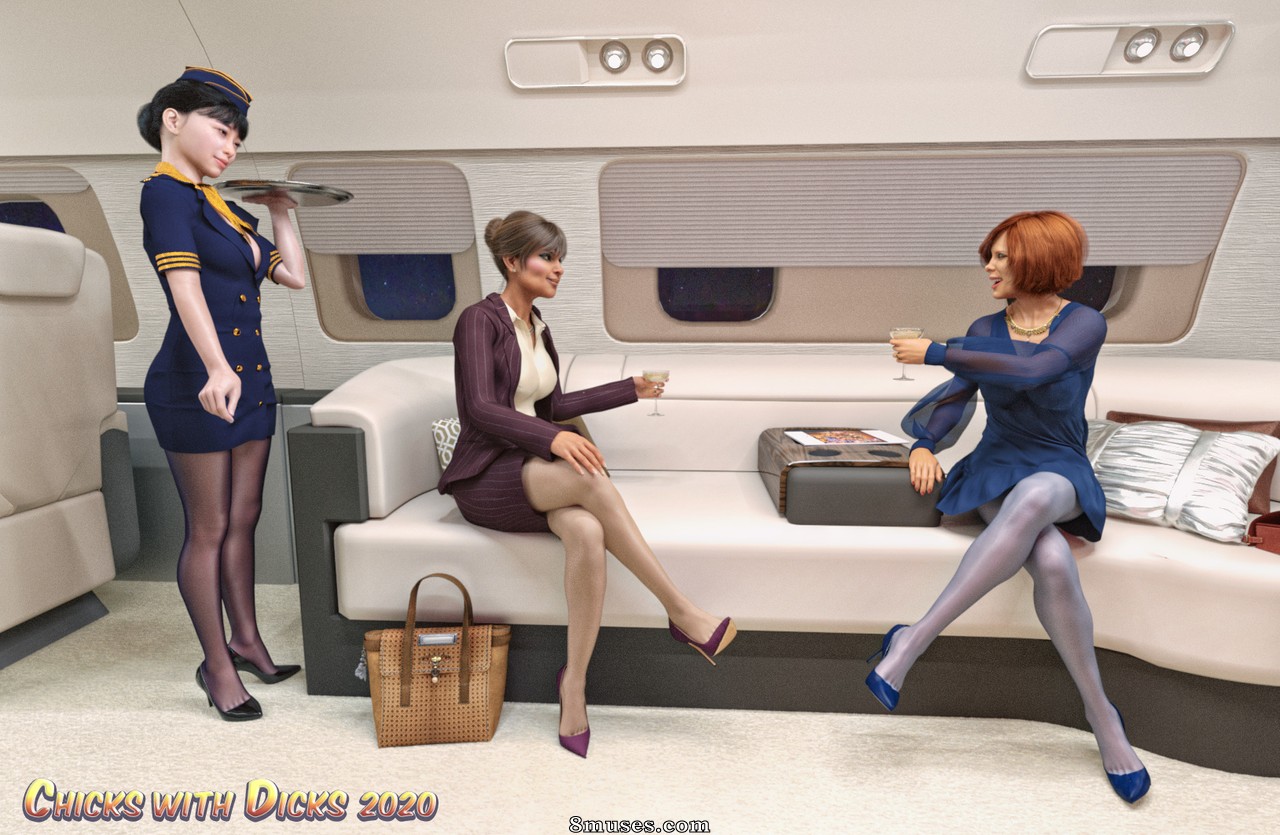 Chicks With Dicks - VIP Flight - Page 3