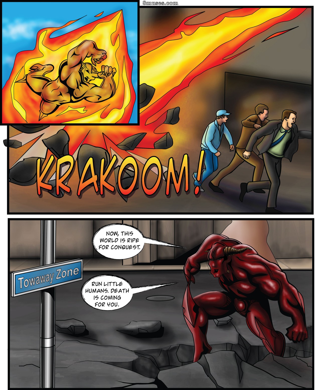 Supergirl -  Demonic Bloodsport - Issue 3 - Page 36