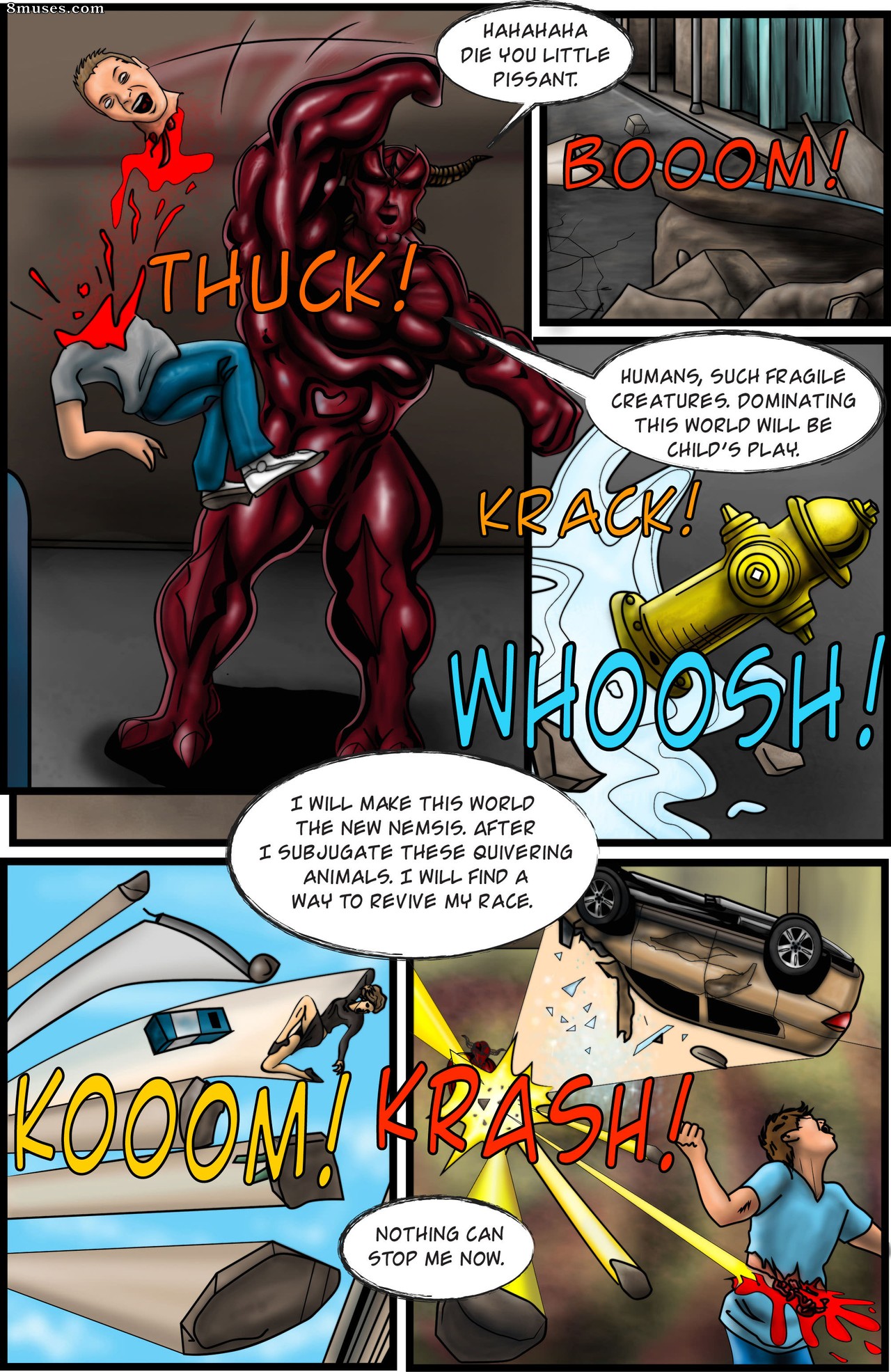 Supergirl -  Demonic Bloodsport - Issue 3 - Page 37