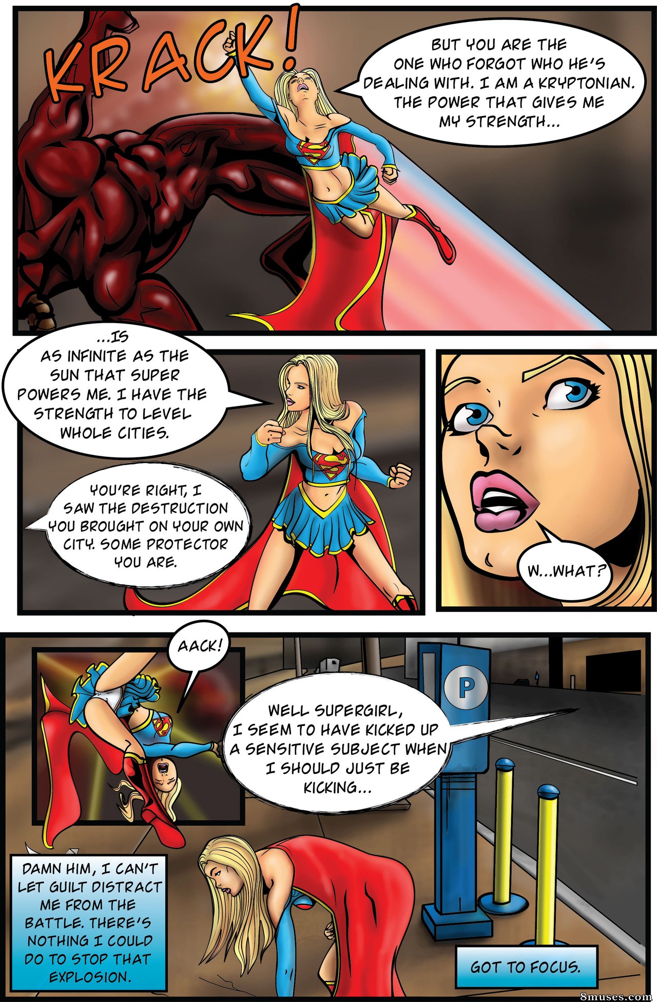 Supergirl -  Demonic Bloodsport - Issue 3 - Page 26
