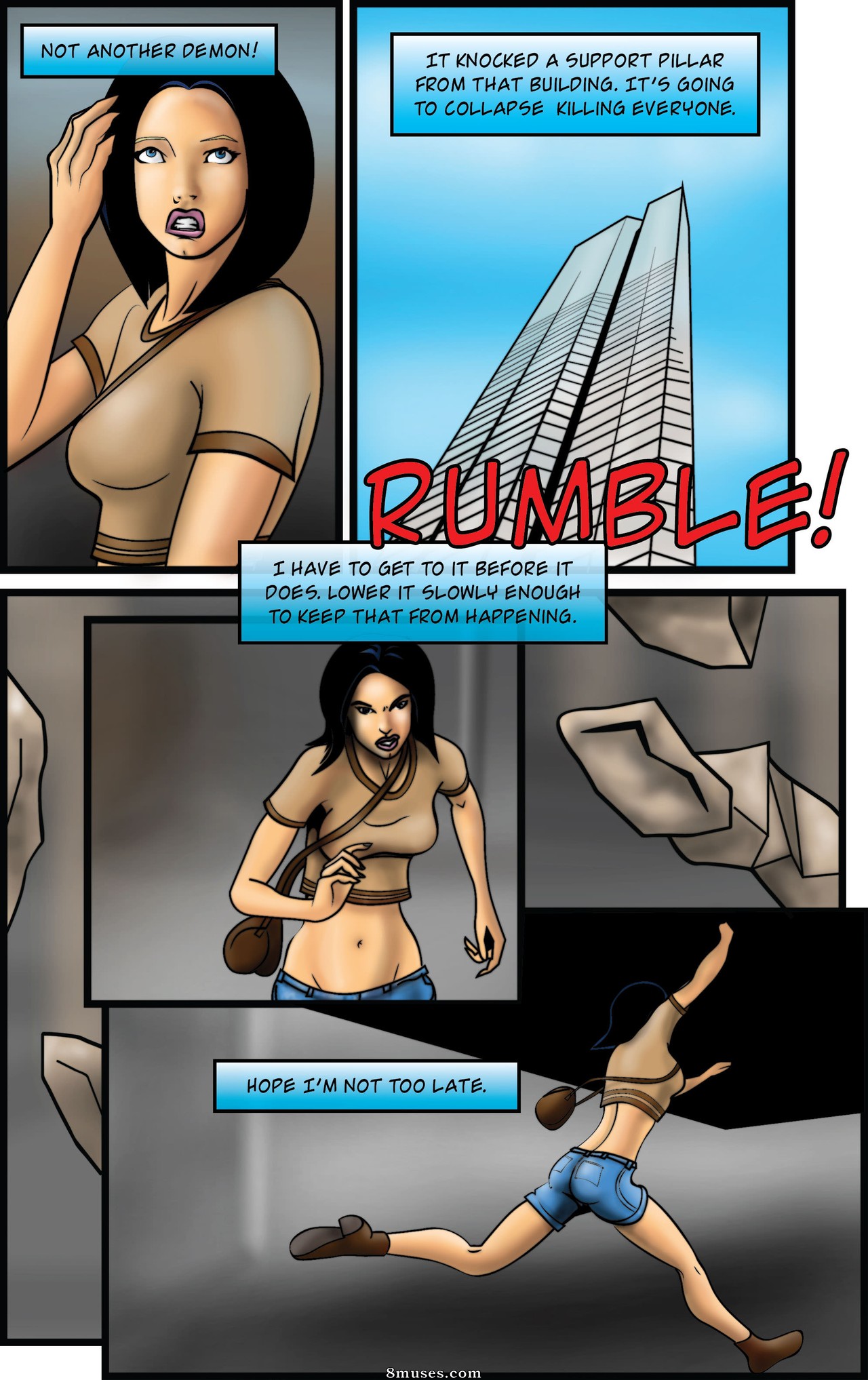 Supergirl -  Demonic Bloodsport - Issue 3 - Page 18