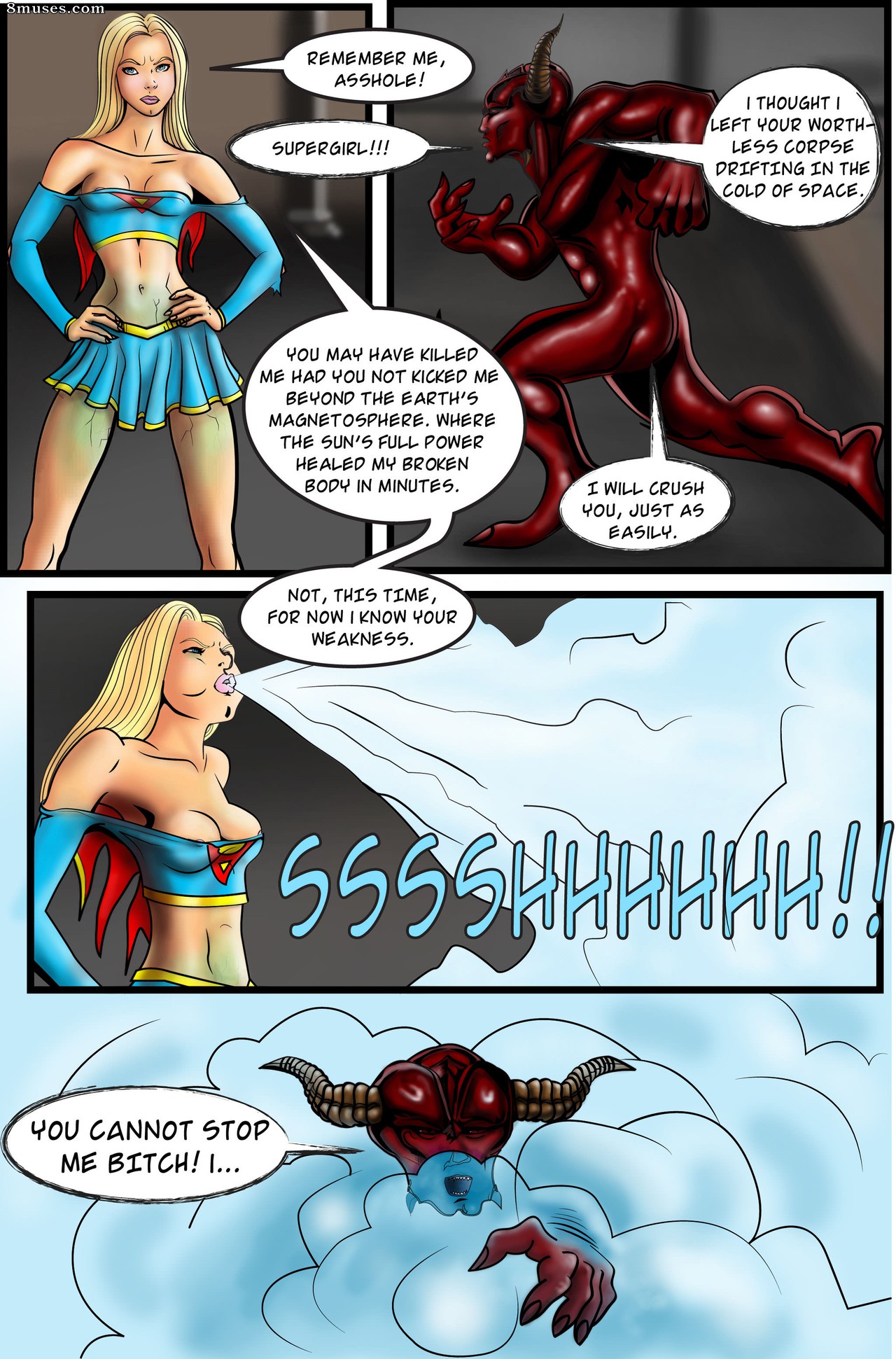 Supergirl -  Demonic Bloodsport - Issue 3 - Page 39